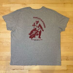 Harley Davidson Motorcycles 1 Logo T Shirt Men's Size 2XL Milwaukee Biker